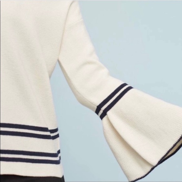 Anthropologie Knitted & Knotted Cold
Shoulder Sweater - Picture 2 of 12